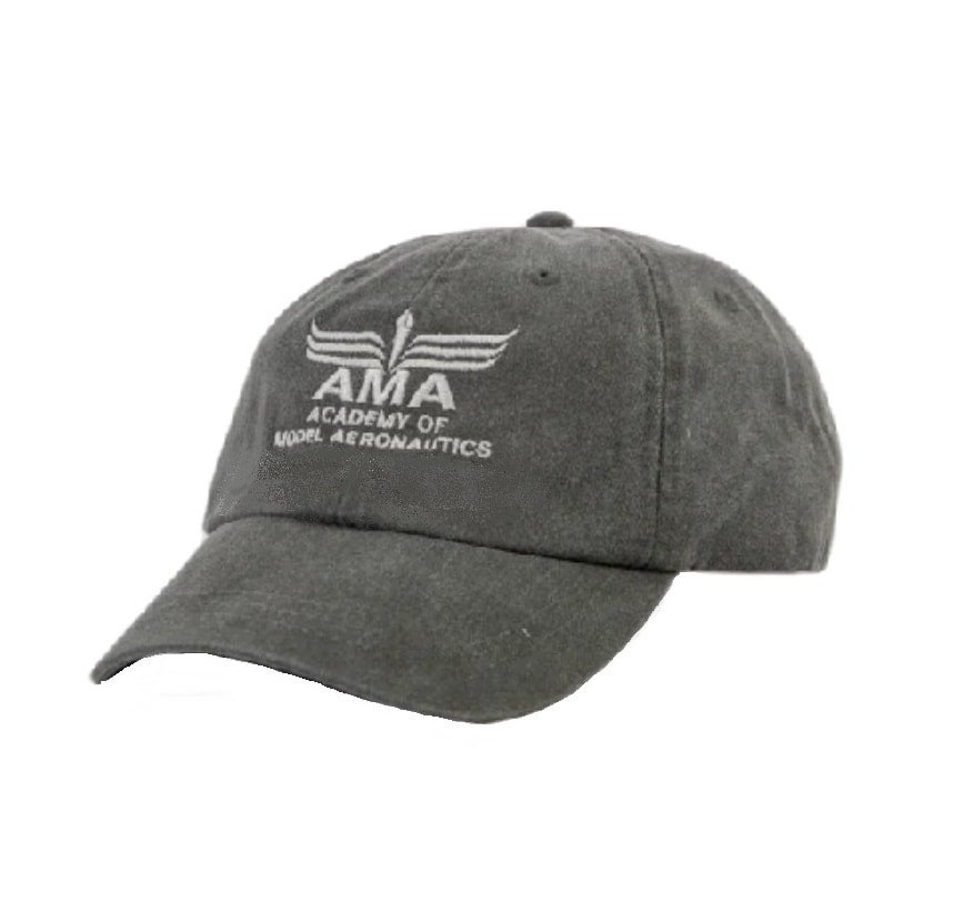 8527 Cap Charcoal Dyed Academy of Model Aeronautics